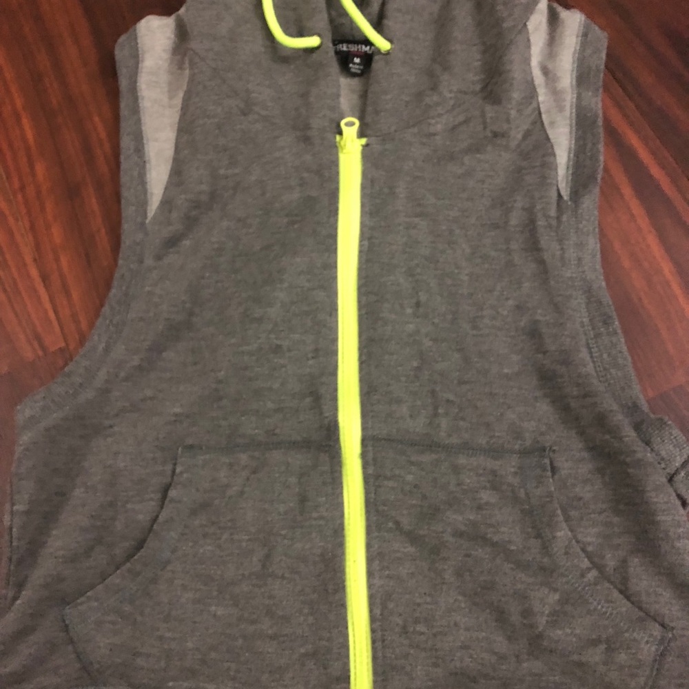 Freshman Womens Medium Gray Pullover Hoodie